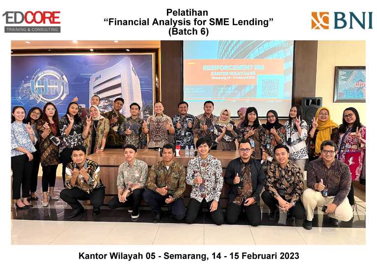 Foto BNI - Financial Analysis for SME Lending (2023.02.14-15) Batch 6