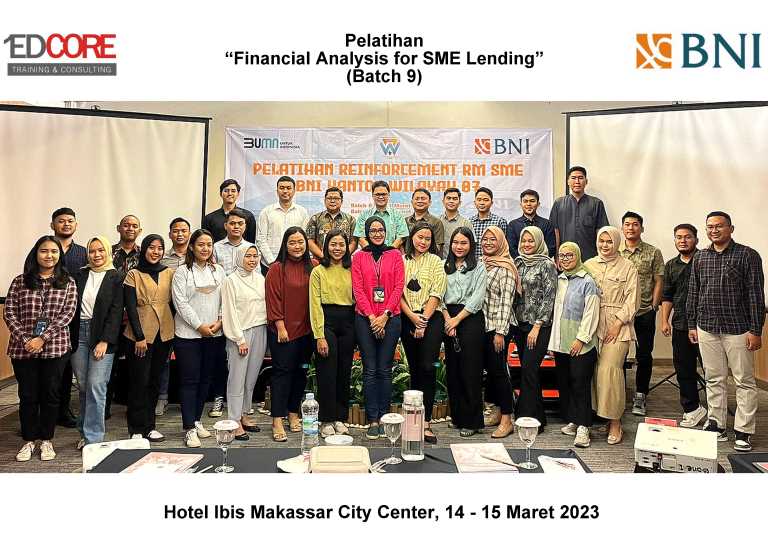 Foto BNI - Financial Analysis for SME Lending (2023.03.14-15) Batch 9