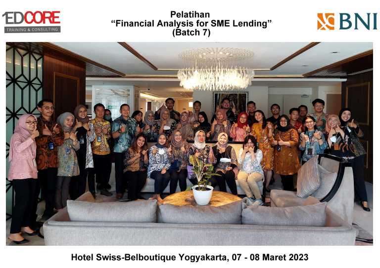 Foto BNI - Financial Analysis for SME Lending (2023.03.7-8) Batch 7