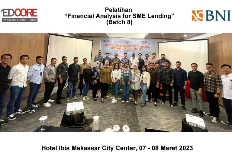 Foto BNI - Financial Analysis for SME Lending (2023.03.7-8) Batch 8