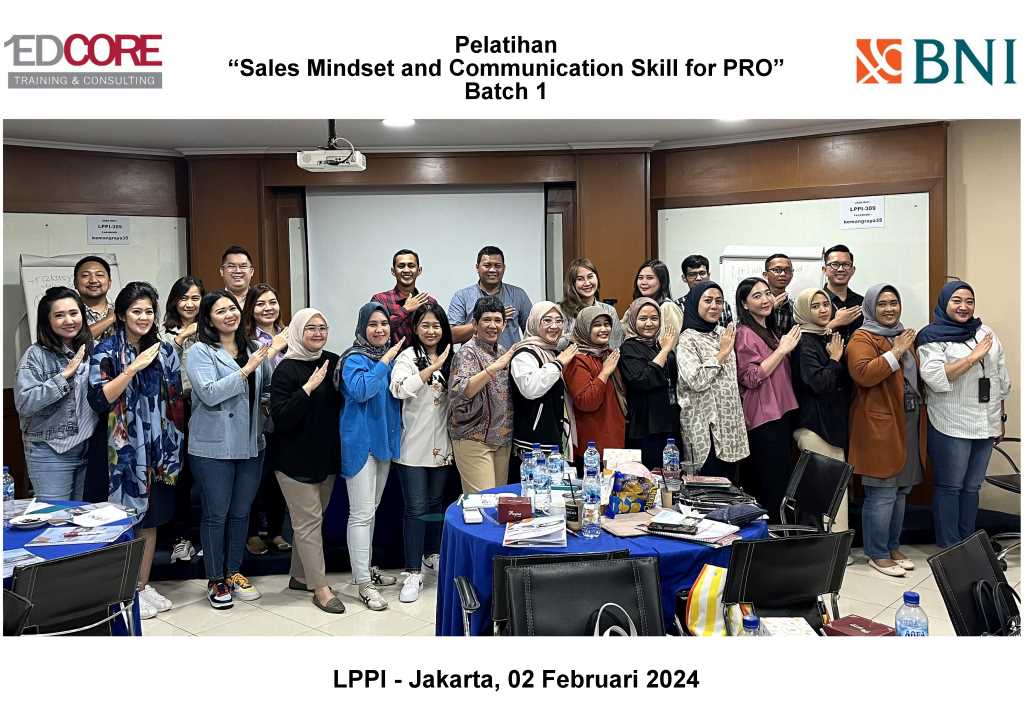 Foto BNI - Sales Mindset & Communication Skill for PRO (2024.02.02) Batch 1