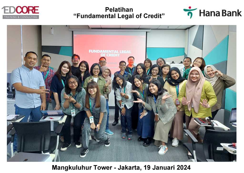 Foto Hana Bank - Fundamental Legal of Credit (2024.01.19)