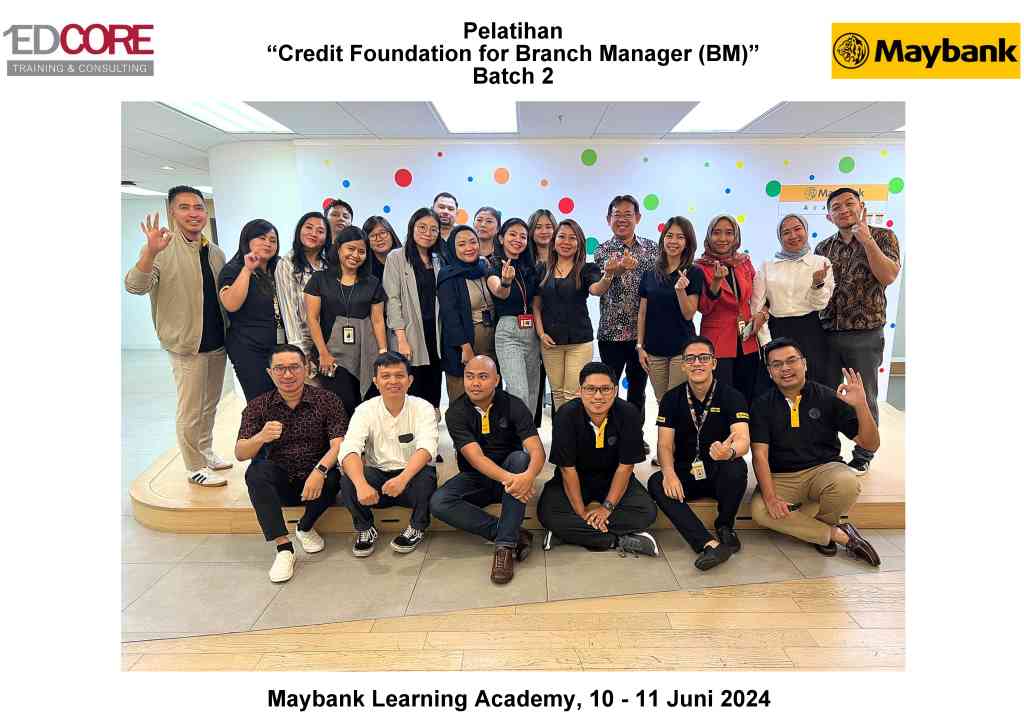 Foto Maybank - Credit Foundation for BM (2024.06.10-11) Batch 2