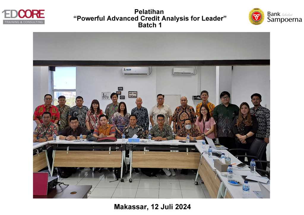 Foto BSS - Powerful Advanced Credit Analysis for Leader (2024.07.12) Batch 1 (2)