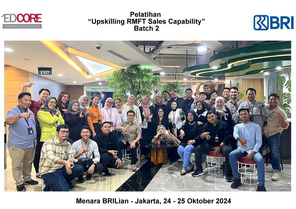 Foto BRI - Upskilling RMFT Sales Capability (2024.10.24-25) Batch 2
